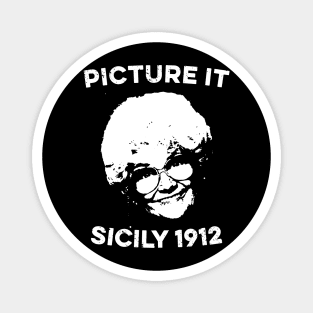 Picture it sicily 1912 - Golden Girls Magnet